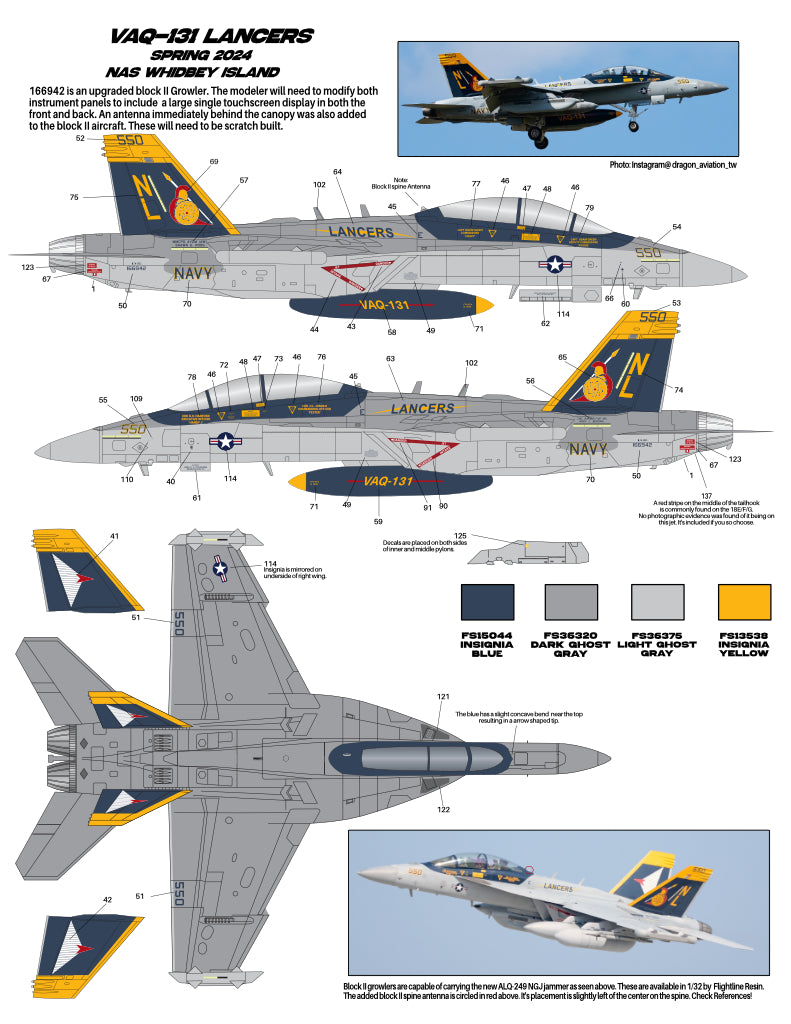 32-001 Whidbey Growler CAGs