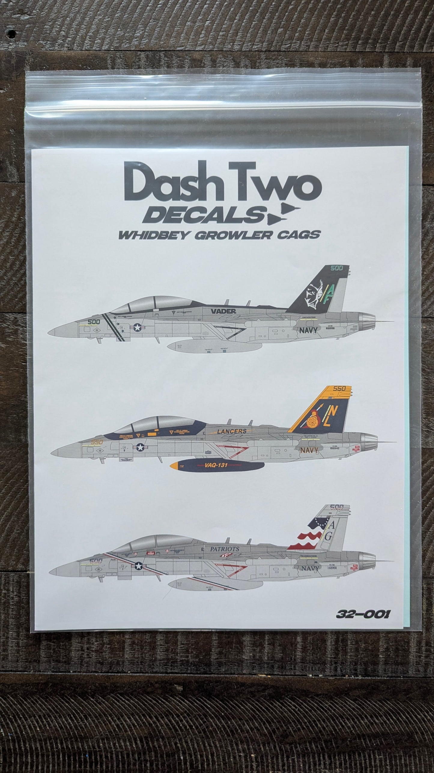 32-001 Whidbey Growler CAGs