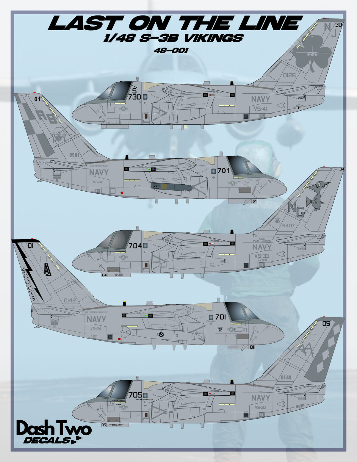 48-001 "Last on the Line" S-3B Vikings