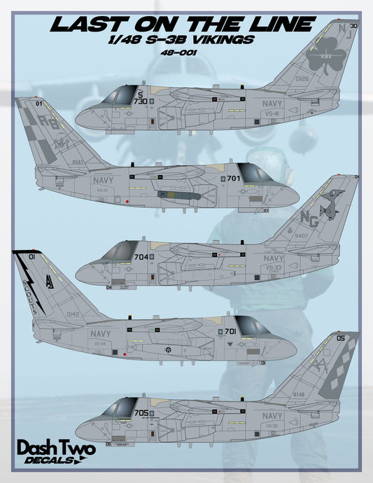 48-001 "Last on the Line" S-3B Vikings